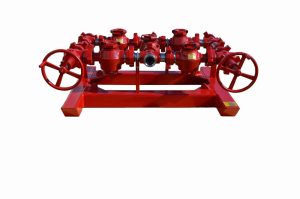 5 Valve Dual Adjustable Choke Manifold